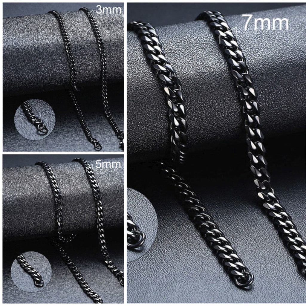 Cuban Link Chain for Men - Ornaments Co - Silver