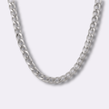 Cuban Silver Link-ketting voor heren
